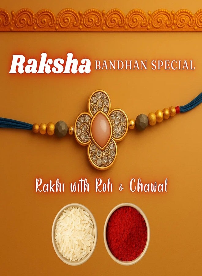 ويستيرن إرا راخي أنيق للحيوانات الأليفة من العصر الغربي للكلاب والقطط | رولي تشاول | هدية راكشا باندهان مصنوعة يدويًا لأخيك ذي الفراء | الحب والتقاليد والترابط | راخي بتصميم مميز | احتفل بالحب الرائع (النمط 34) - Image 3